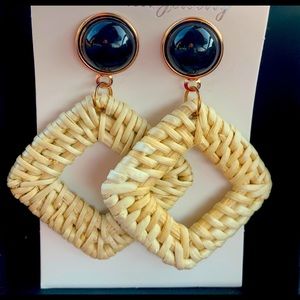 Wicker earrings
